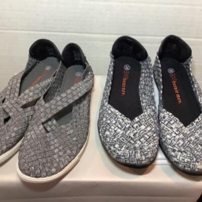 P - 458   Designer Bobs, Sketchers, Vionic Size 8 Shoe Lot 