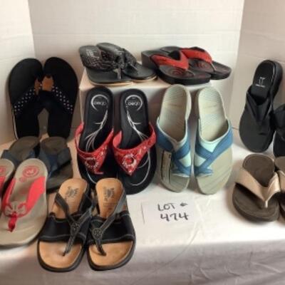 P - 474  Designed Brand Shoe Lot Size 8