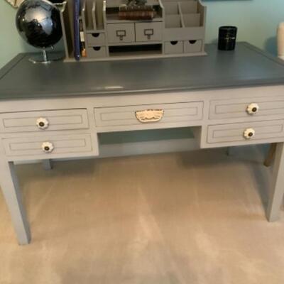 Vintage French Shabby Chic Imported Desk  