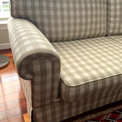 Imported Renown Wetherly's Plaid Sofas