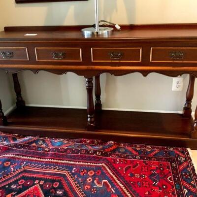 High Quality Solid wood  Console Table with Drawers