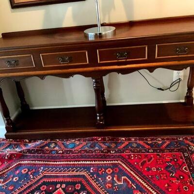 High Quality Solid wood  Console Table with Drawers