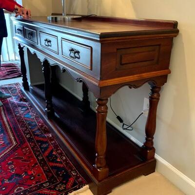 High Quality Solid wood  Console Table with Drawers