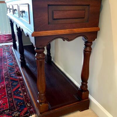 High Quality Solid wood  Console Table with Drawers