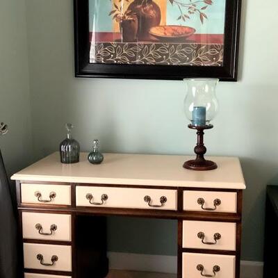 8 Drawer French Country Desk
