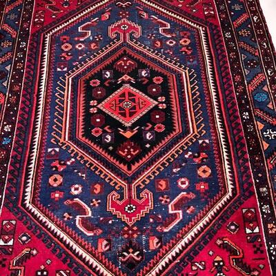 Original Handmade Shiraz Oriental Rug from Iran