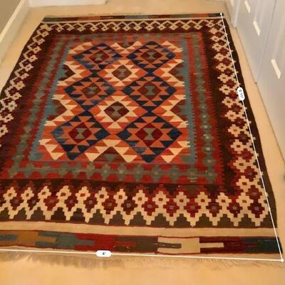 Vintage Handwoven  Kilim