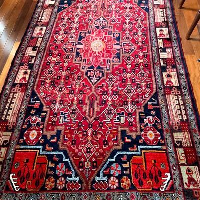 Large Handwoven and Handknoted Persian Rug