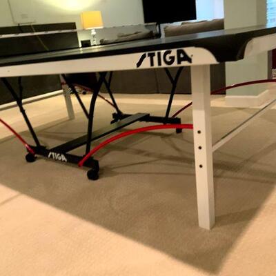 Stiga Table Tennis with 4 bats