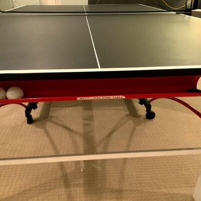 Stiga Table Tennis with 4 bats