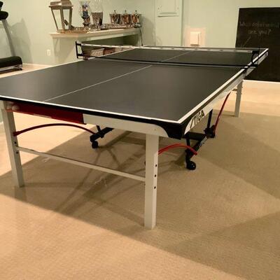 Stiga Table Tennis with 4 bats