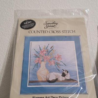 Lot 33: Vintage Assorted Cross Stitch Kits Unused