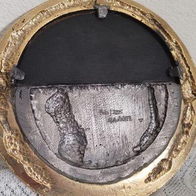 Lot 41: Vintage 1986 Michael Ricker Pewter Plate 