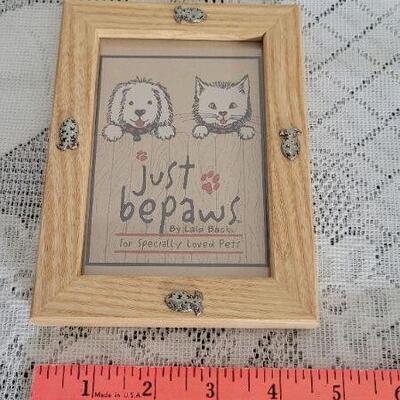 Lot 45: Cat Themed Photo Frames New