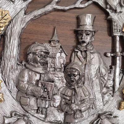 Lot 47: Vintage 1987 Michael Ricker Pewter Plate 