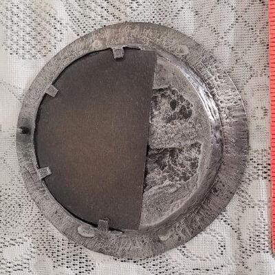 Lot 47: Vintage 1987 Michael Ricker Pewter Plate 