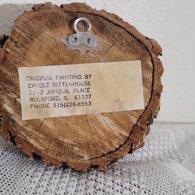 Lot 48: Vintage Handpainted Original Artwprk on Wood