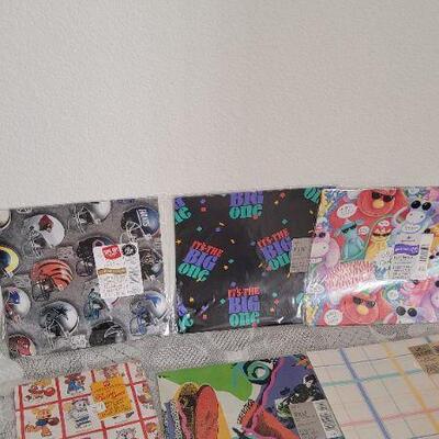 Lot 51: Assorted Sealed Wrapping Paper Sets
