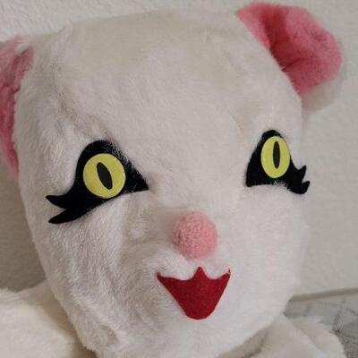 Lot 52: Vintage Large Plush Cat 