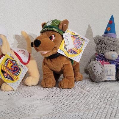 Lot 54: Assorted Small New Plush Animals 