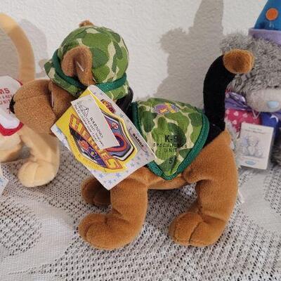 Lot 54: Assorted Small New Plush Animals 