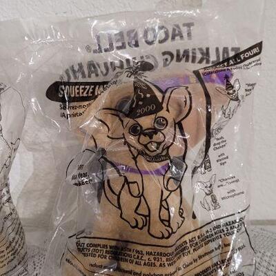 Lot 56: (2) Sealed Vintage Taco Bell Chihuahuas 