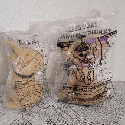 Lot 56: (2) Sealed Vintage Taco Bell Chihuahuas 