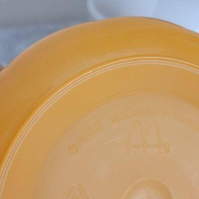 Lot 63: (2) Vintage 1980s McDonald's Halloween Trick or Treat Candy Buckets