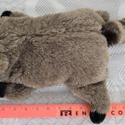 Lot 66: (2) Vintage Plush Puppets Animals 