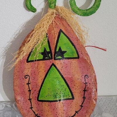Lot 73: Halloween Pumpkin Home Deco Metal