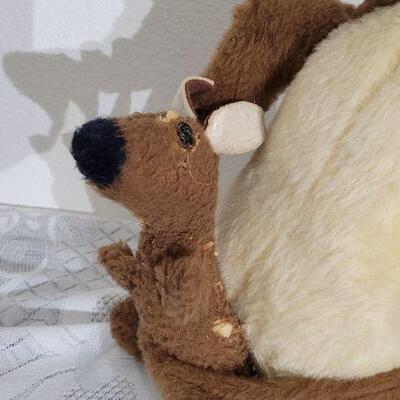 Lot 74: Vintage ANIMAL FAIR INC. Stuffed Kangaroo 
