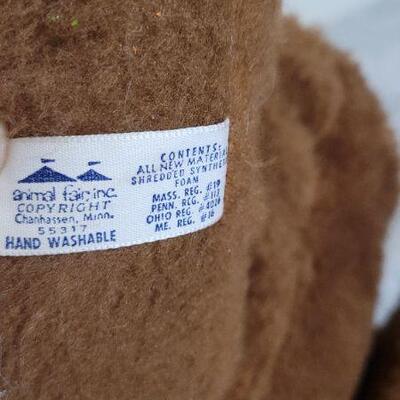 Lot 74: Vintage ANIMAL FAIR INC. Stuffed Kangaroo 