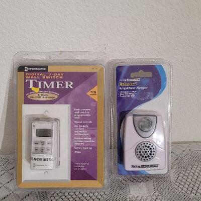 Lot 77: New Home Efficiency Tools - Timer and Amplified Ringer