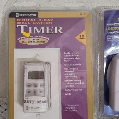 Lot 77: New Home Efficiency Tools - Timer and Amplified Ringer