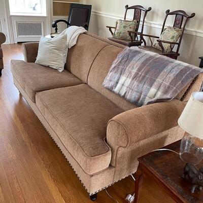 Fantastic like new sofa and loveseat from Pier One 