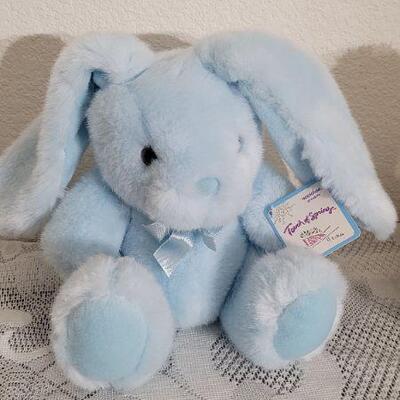 Lot 82: (2) New Stuffed Bunny Animals 