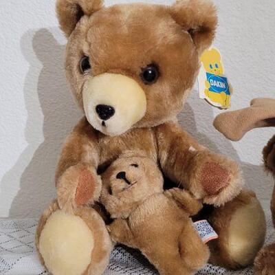 Lot 91: (2) New DAKIN Plush Animals 