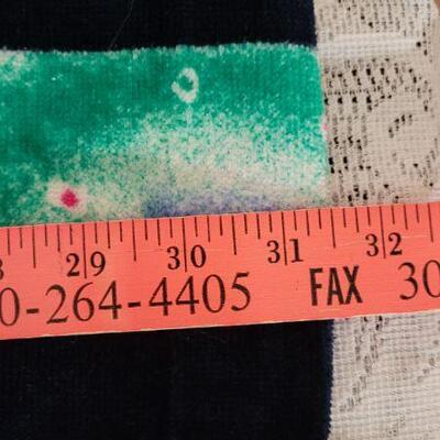 Lot 93: Vintage Beach Towel FISH Graphic 