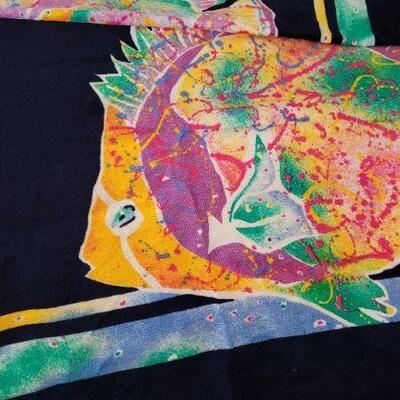 Lot 94: Vintage Beach Towel FISH Graphic 