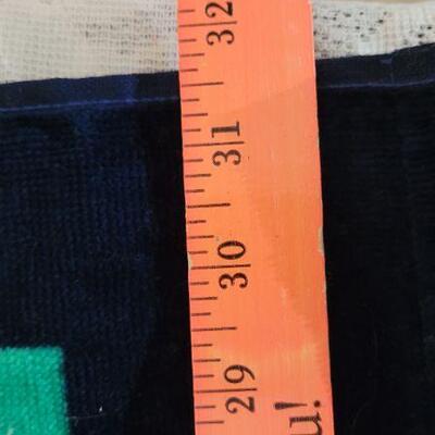 Lot 94: Vintage Beach Towel FISH Graphic 