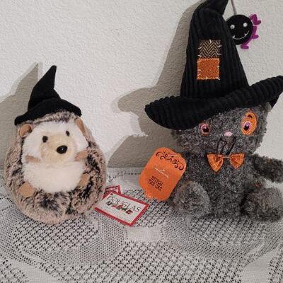 Lot 100: (2) New Halloween Collectibles - HALLMARK & DANSK