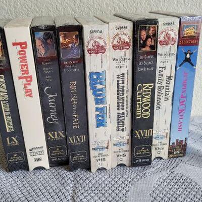 Lot 103: Vintage New Sealed VHS Movies 