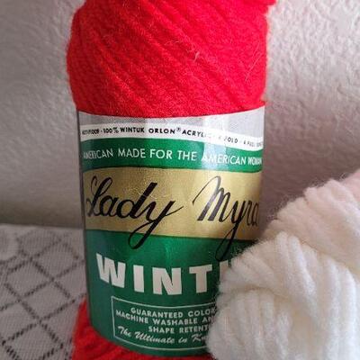 Lot 107: Assorted Crafting Yarn 