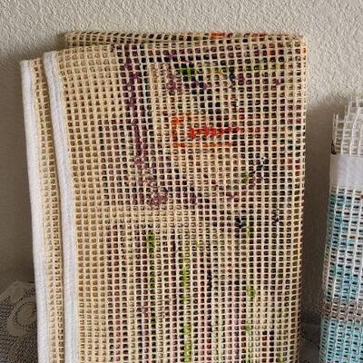 Lot 108: (2) Vintage Craft Stitch Mats