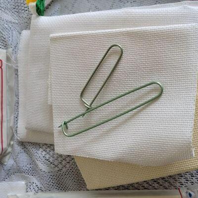 Lot 116: Large Assortment of Craft Cross Stitch Fabric 