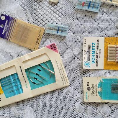 Lot 117: Huge Assortment of Sewing Needles and Other Essentials 
