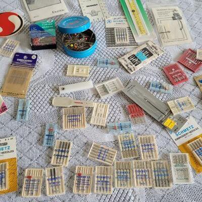 Lot 117: Huge Assortment of Sewing Needles and Other Essentials 