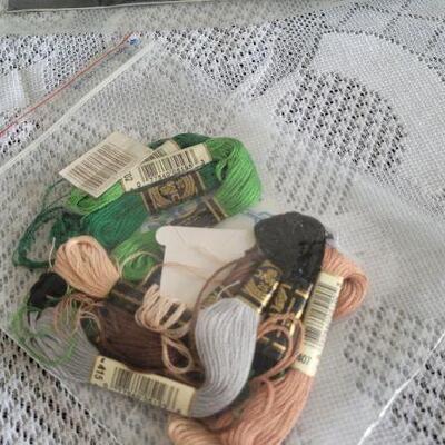 Lot 127: (2) Vintage CrossStitch Needlework Kits 