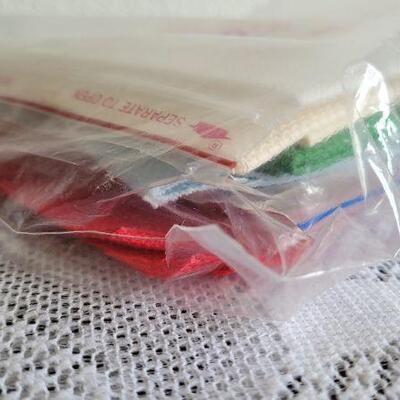 Lot 128: Cross Stitch Fabric Assortment 