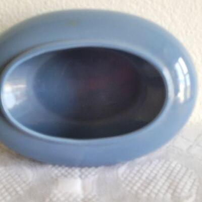 Lot 139: Vintage HAEGER Blue Vase 